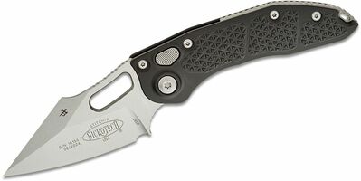 Microtech 169-10 Stitch Standard automatický nôž 9,2 cm, Stonewash, čierna, hliník 