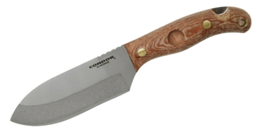 Condor CTK3920-4.7HC TOKI vonkajší nôž 12 cm, hnedá, Micarta, kožené puzdro, kresadlo, vrecko