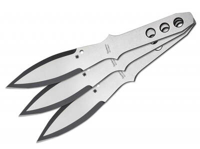 Spyderco TK01MD SpyderThrowers sada 3 vrhacích nožů, ocel