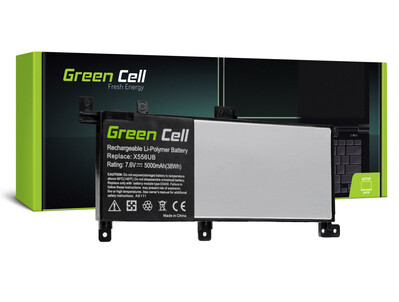 Green Cell AS111 akkumulátor Asus X556U X556UA X556UB X556UF X556UJ X556UQ X556UR X556UV készülékekh