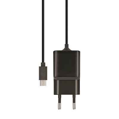 Maxlife Sieťová nabíjačka MXTC-03 Micro USB Fast Charge 2.1A, čierna