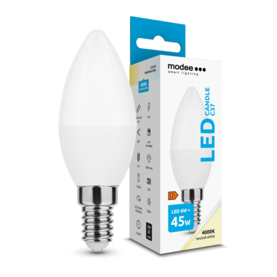 Modee Lighting LED Candle žárovka 6W E14 200° 4000K 550lm (ML-C4000K6WN)