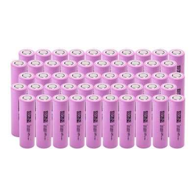 Green Cell 50x újratölthető akkumulátor Li-Ion ICR18650-26H 2600mAh 3,6V (50GC18650NMC26)