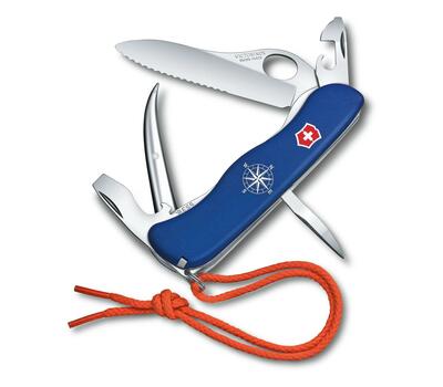 Victorinox 0.8503.2MW Skipper Pro MW multifunkciós kés 111 mm, kék, fehér, 12 funkció, yacht m