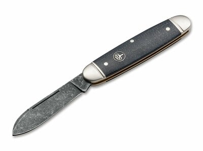 Böker 114909 CLUB KNIFE JUTE kapesní nůž 7,2 cm, černá, Micarta
