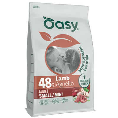 OADMOD0200007A Oasy Dry Dog Monoprotein - ADULT SMALL/MINI LAMB 2kg