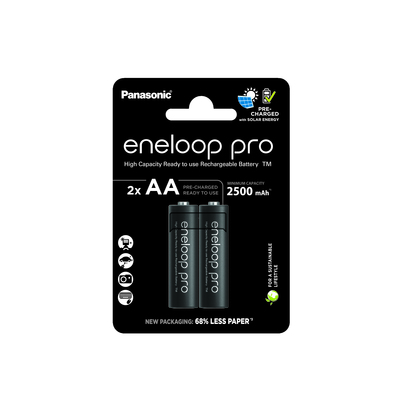 E304417700 Eneloop Pro nabíjateľná batéria AA/2500mAh 2 ks