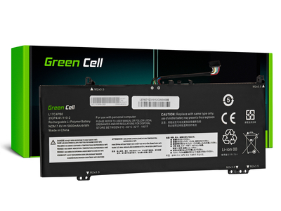 LE167 Green Cell akkumulátor L17C4PB0 L17C4PB2 L17M4PB0 L17M4PB2 Lenovo IdeaPad és Yoga számára