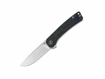QSP Knife QS139-G1 Osprey CF G10 Blue vreckový nôž 8,2 cm, modrá, uhlíkové vlákno, G10