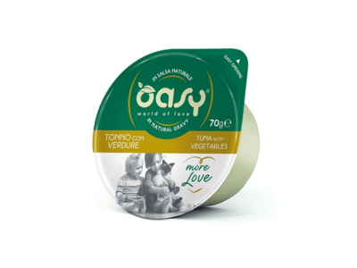 OAWLCTV0007 Oasy More Love tonhal zöldségekkel (pohár) 70g