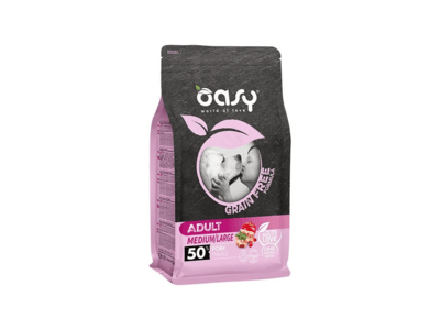 OADGDAML1200 Oasy Grain free Adult Medium/Large PORK 12kg