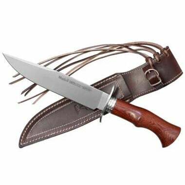 CHEROKEE-19R Muela 190mm blade,rosewood pakkawood,stainless steel guard