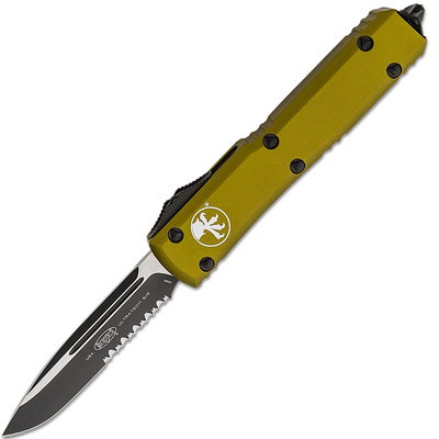 Microtech 121-2OD Ultratech Black/OD Green automatický nôž 8,8 cm, čierna, zelená, hliník 