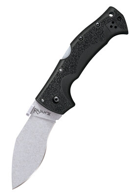 Cold Steel 62JM Rajah III zsebkés 8,9 cm, Stonewash, fekete, Griv-Ex