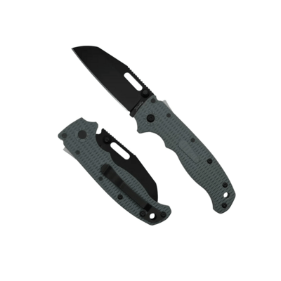 205-D2-SF-DLC Demko Knives AD20.5 - Shark Foot Grivory D2 - DLC Coated