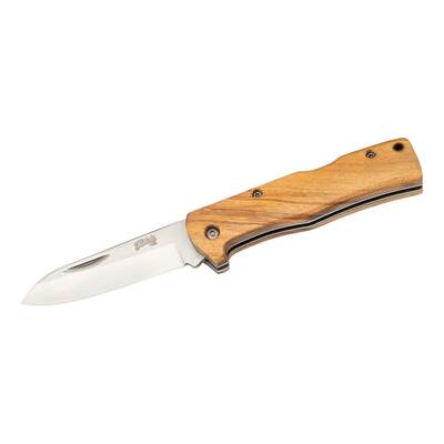 Herbertz Taschenme Olivenholz kapesní nůž 6,9cm (53004) dřevo