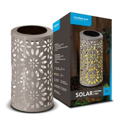 Modee záhradná solárna LED lampa-lampáš LT009 18 cm (ML-LT009)