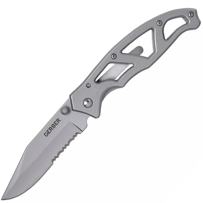 Gerber 31-003627 Paraframe I Part. Serrated kapesní nůž 7,5 cm, celoocelový