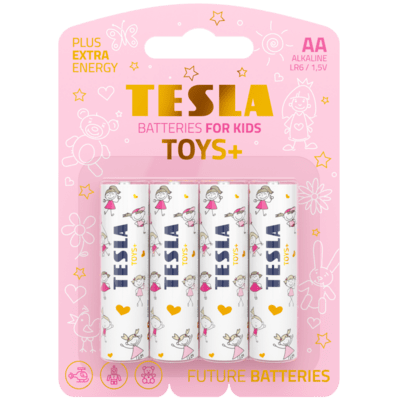 Tesla TOYS+ GIRL AA 4ks alkalická batéria 1099137293