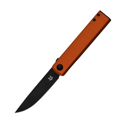 FOX knives FX-543 ALO CHNOPS kapesní nůž 7,5 cm, černá, oranžová, hliník