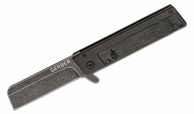 Gerber Quadrant - Bamboo Black moderní kapesní nůž 6,9 cm, černá, bambus