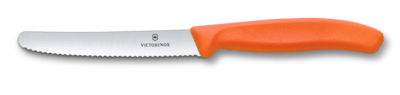 Victorinox Swiss Classic 6.7839.C1 nôž na rajčiny/stolovanie 11 cm, oranžová, polypropylén