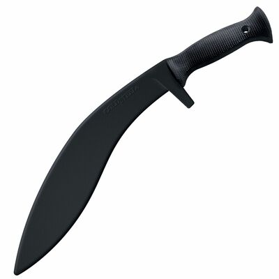 Cold Steel 92R35 Kukri Trainer tréningový nôž - mačeta 30,4 cm, celočierna, Santoprene