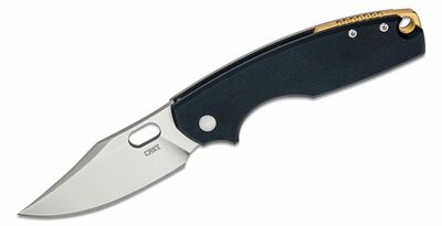 CRKT CR-5321 Pilar® IV Black vreckový nôž 7,9 cm, čierna, G10