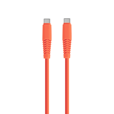 SETTY kabel USB-C - USB-C 1,5m 2,1A KSC-C-1.5210 oranžová (GSM168169)