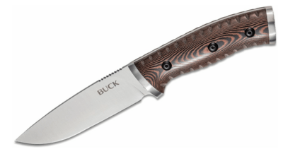 Buck BU863BRS Selkirk Survival Knife nôž na prežitie 11,7 cm, Micarta, čierno-hnedá farba