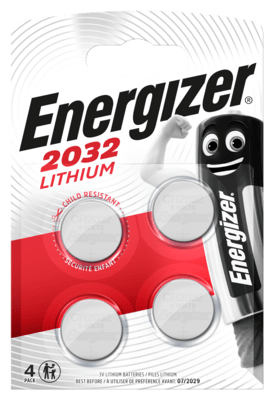 Energizer CR2032 4ks gombíkové batérie E301319304