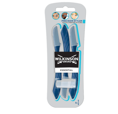 Wilkinson Men's Precision Styler pánský zarovnávač obočí a vousů, 3ks (W302165000)