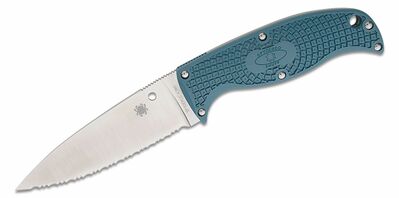 Spyderco FB31SBL2K390 Enuff 2 Blue Lightweight pevný nůž 10,1 cm, modrá, FRN, pouzdro