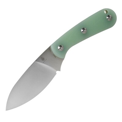 Kizer 1044C2 Baby Jade G10 kültéri kés 9,8 cm, jade, G10, Kydex hüvely