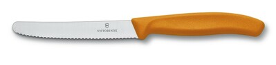 Victorinox 6.7836.L119 kés paradicsomhoz és szalámihoz 10 cm, narancssárga