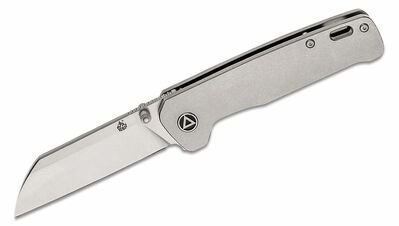 QSP Kés QS130-P Penguin Titanium Kőmosott zsebkés 7,8 cm, szatén, titán