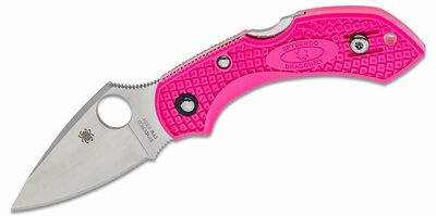 Spyderco C28FPPNS30V2 Dragonfly 2 Pink vreckový nôž 5,8 cm, ružová, FRN