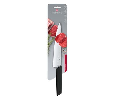 6.9013.22B Victorinox Kuchařský nůž 22cm, Swiss modern, černý