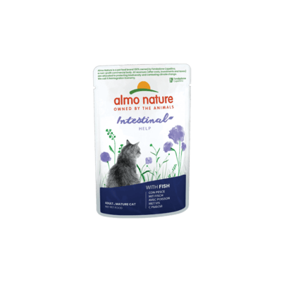 Almo Nature Intestinal - FISH kapsička pre mačky s tráviacimi ťažkosťami - ryba, 70g