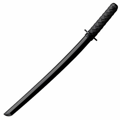 Cold Steel 92BKKB Wakizashi Bokken tréninkový meč 53 cm, celočerná, polypropylen