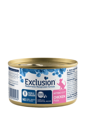 EXCLUSION NGCKCW85 KITTEN konzerva pro koťata - kuřecí, 85g