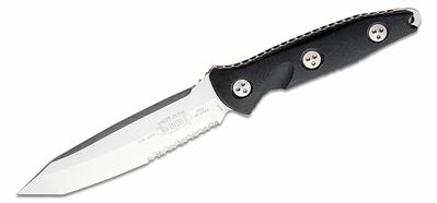 Microtech 114-11 Socom Alpha Stonewash taktikai kés 13,8 cm, fekete, G10, Kydex hüvely