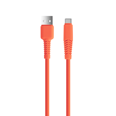 SETTY kábel USB - USB-C 1,5 m 2,1A KSA-C-1.5210 oranžová (GSM165718)