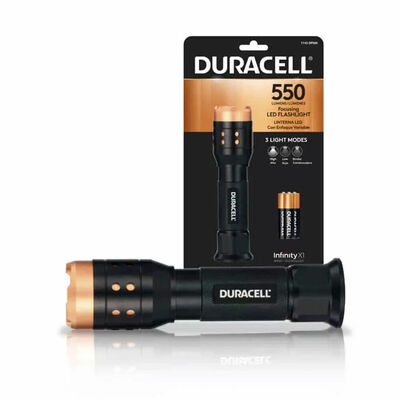 Duracell Aluminum Focsing Flashlight - 3AAA baterka 550 lm (7142-DF550SE)