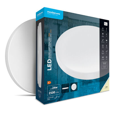 Modee PMMA LED kulaté stropní svítidlo 24W 2500lm neutrální bílá (ML-CL4000K24W-IP-SR01)