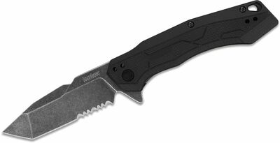 Kershaw K-2062ST ANALYST taktikai zsebkés rásegítéssel 8,3 cm, Blackwash, fekete, GFN