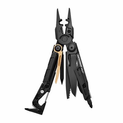 Leatherman LTG833120 MUT EOD® BLACK MOLLE multifunkčný nástroj, čierna, 15 funkcií, čierne puzdro