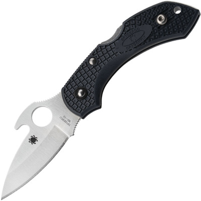 Spyderco C28PGYW2  Dragonfly 2 Emerson vreckový nôž 5,8 cm, čierna, FRN