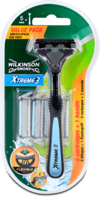 Wilkinson Xtreme3 Hybrid pánský holící strojek + 5ks náhradních hlavic