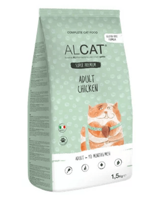 Alcat 3D-CA1.5 Adult Chicken granule pre dospelé mačky - kuracie mäso 1,5kg
